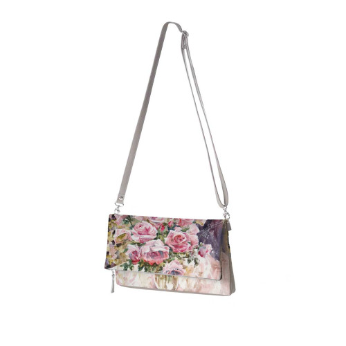 Клатч, кросс-боди KHL3 «Благоуханье нежных роз»