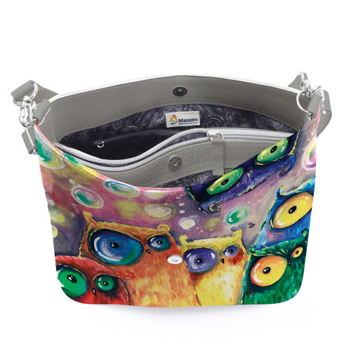 Сумка на плечо BG12 «Many owls»