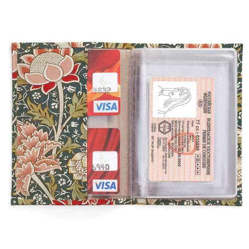 Обложка для автодокументов, AUT2 «William Morris 4»