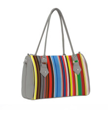 Сумка на руку BG13 «Полоски»