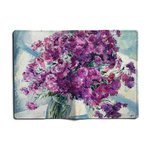 Обложка для паспорта, PAS1 «Хризантемки»