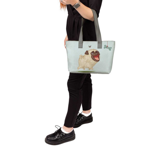 Сумка тоут, BAG2 «Dog with bone»