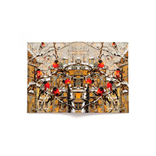 Обложка для автодокументов, AUT2 «Снегири»