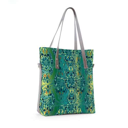 Сумка тоут BAG9 «Мозаика оливковая»