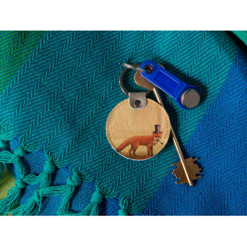 Брелок (Круглый) TRI4 «Smoke fox»