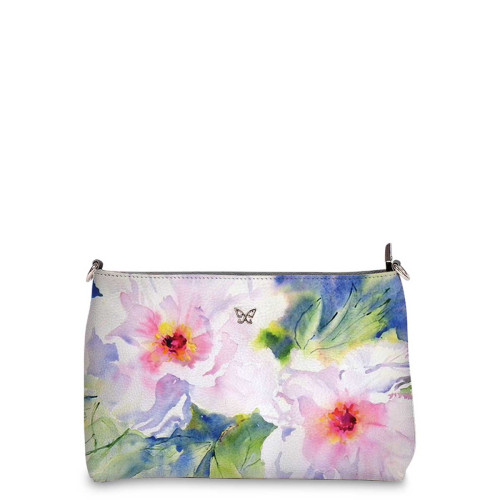 Сумка шолдер, BAG3 «Two peonies»