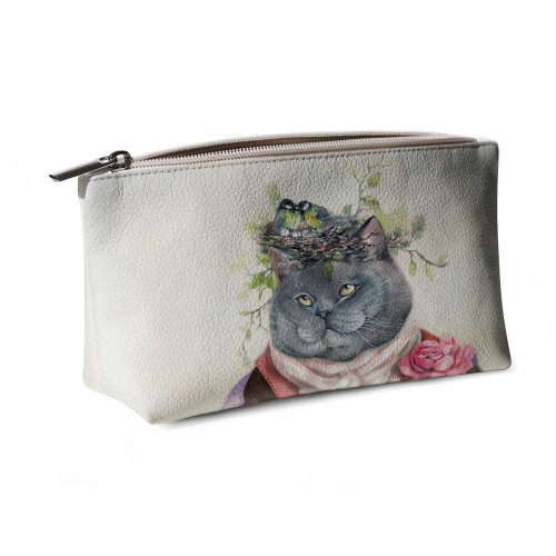 Косметичка big KOS2 «Кот с душой поэта»