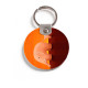Брелок (Круглый) TRI4 «Слоны оранжевые»