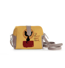 Сумка кросс-боди BAG6 «Small black cat»