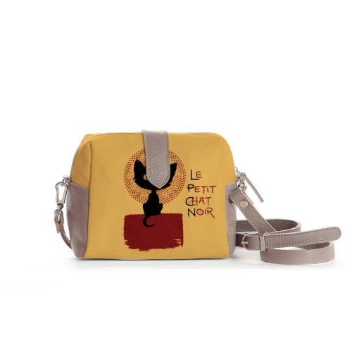 Сумка кросс-боди BAG6 «Small black cat»