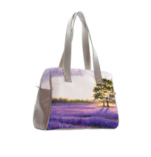 Сумка на плечо BAG5 «Лавандовые поля Франции»