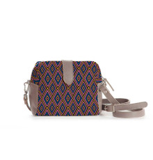 Сумка кросс-боди BAG6 «Ромбы 3»