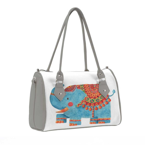 Сумка на руку BG13 «Blue elephant»