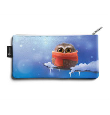 Косметичка small KOS1 «Owl in scarf»