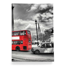 Обложка для автодокументов, AUT2 «London bus»