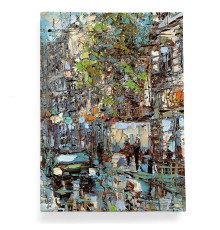 Обложка для паспорта, PAS2 «Белые ночи на петербургской улице»