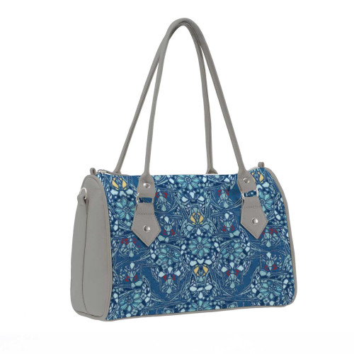 Сумка на руку BG13 «Мозаика голубая»