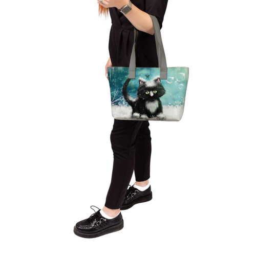 Сумка тоут, BAG2 «Snow cat»