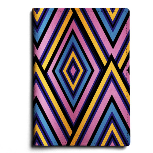 Обложка для автодокументов, AUT1 «Ромбы 3»