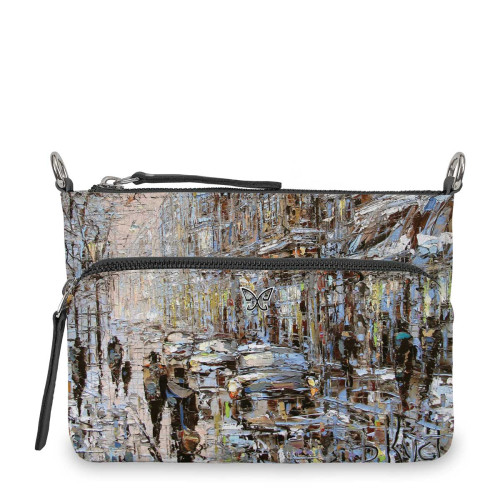 Сумка кросс-боди, BG97 «Ранний вечер на петербургской улице»