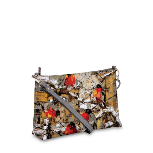 Сумка шолдер, BAG3 «Снегири»