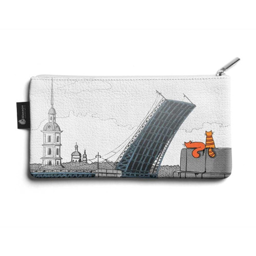 Косметичка small KOS1 «Мосты на белом»