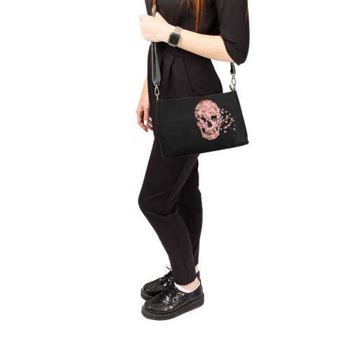 Сумка шолдер, BAG3 «Skull wind»