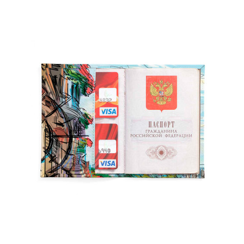 Обложка для автодокументов, AUT2 «Eiffel tower»