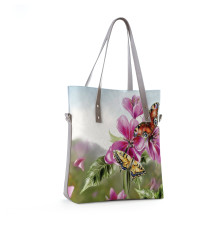 Сумка тоут BAG9 «Бабочки большие»