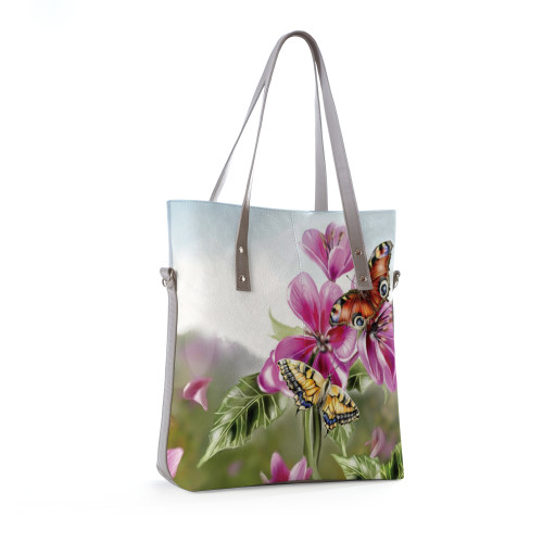 Сумка тоут BAG9 «Бабочки большие»