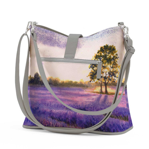 Сумка на плечо BG12 «Лавандовые поля Франции»