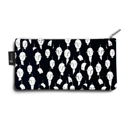 Косметичка small KOS1 «Black faces»