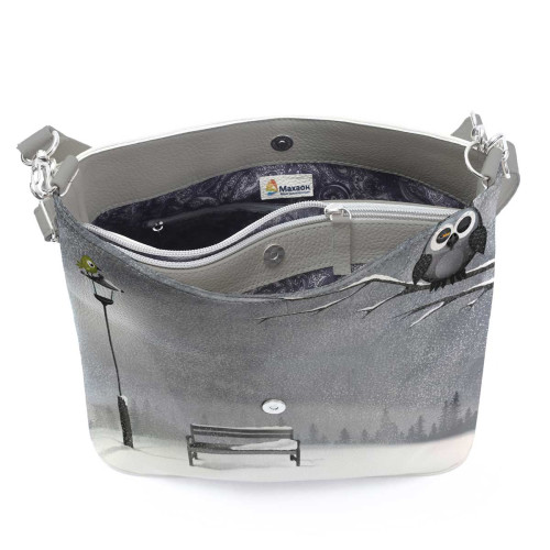 Сумка на плечо BG12 «Owl & bird»