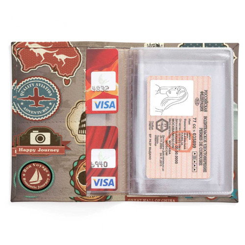 Обложка для автодокументов, AUT2 «Travel»