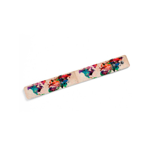 Браслет широкий, BRA2 «World map»