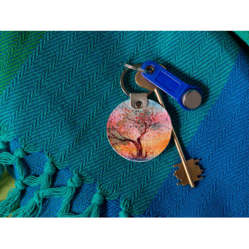 Брелок (Круглый) TRI4 «Wood»