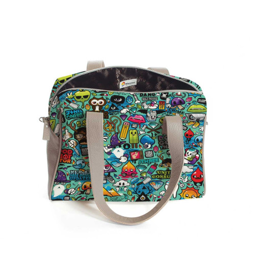 Сумка на плечо BAG5 «Colored drawings»