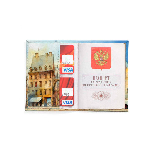 Обложка для автодокументов, AUT2 «Tytus brzozowski city»