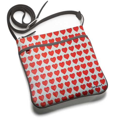 Сумка планшет BAG 1 «Сердечки»