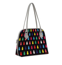 Сумка на плечо BG11 «Черные матрешки»