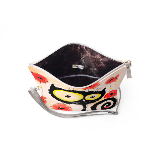 Клатч, кросс-боди KHL3 «Flower cat»