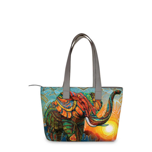 Сумка тоут, BAG2 «Sun elephant»