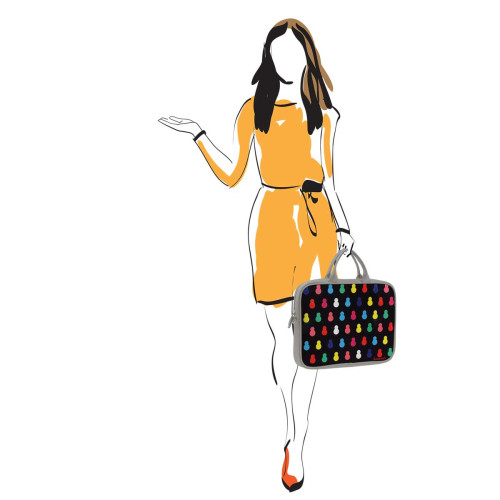 Деловая сумка PRT1 «Черные матрешки»