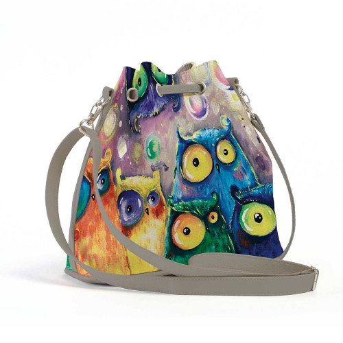 Сумка на плечо BG16 «Many owls»