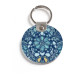 Брелок (Круглый) TRI4 «Мозаика голубая»