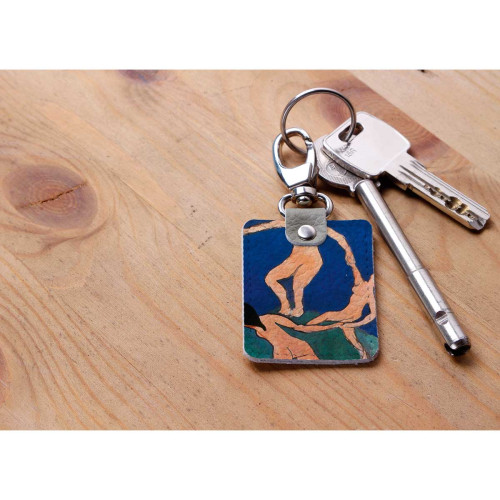 Брелок (Прямоугольный ) TRI1 «Henri Matisse Paintings Names»