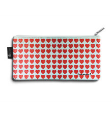Косметичка small KOS1 «Сердечки»