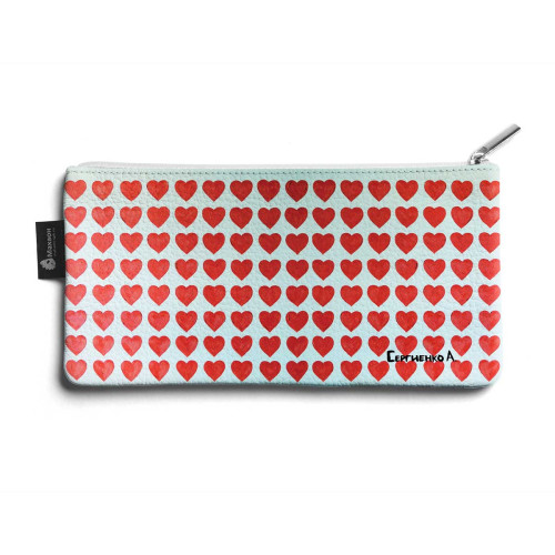 Косметичка small KOS1 «Сердечки»