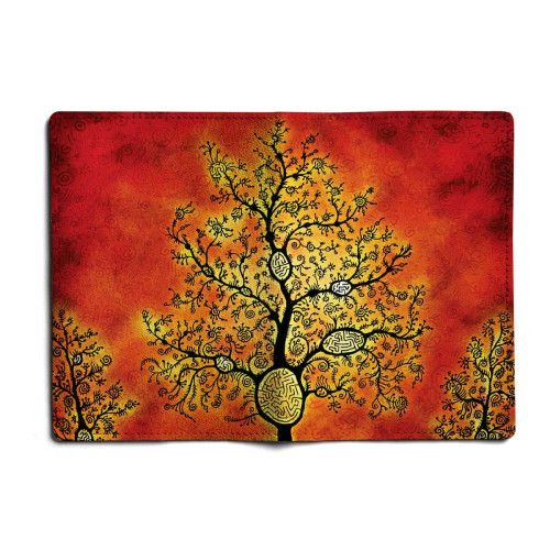 Обложка для автодокументов, AUT1 «Дерево лабиринт»