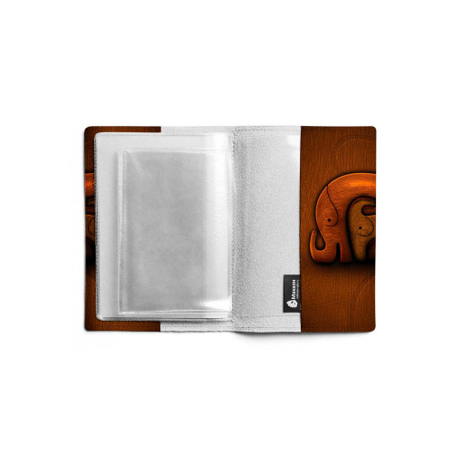 Обложка для паспорта, PAS1 «Деревянные слоны»